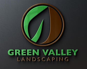 Logo-Design für Landschaftsbau | Logo für Landschaftsbauunternehmen | Rasenpflege-Logo | Gartenpflege-Logo | Garten-Logo-Design | Landschaft
