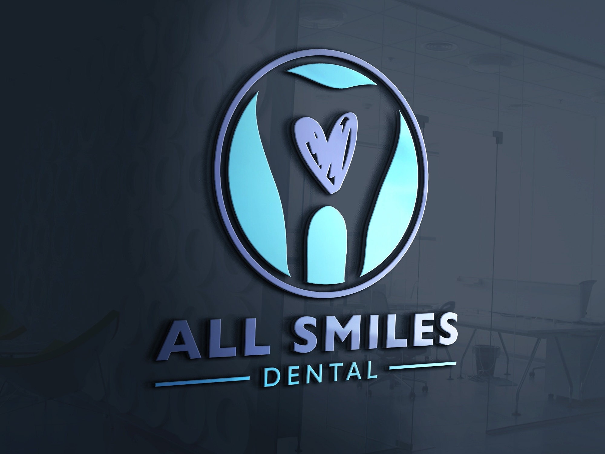 Dentist Logo Dental Logo Dentist Office Logo Design - Etsy Finland