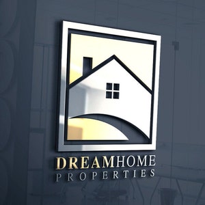 Construction Logo Design | Property Management Logo | Construction Company Logo | Construction Business | Real Estate | Home Inspector Logo