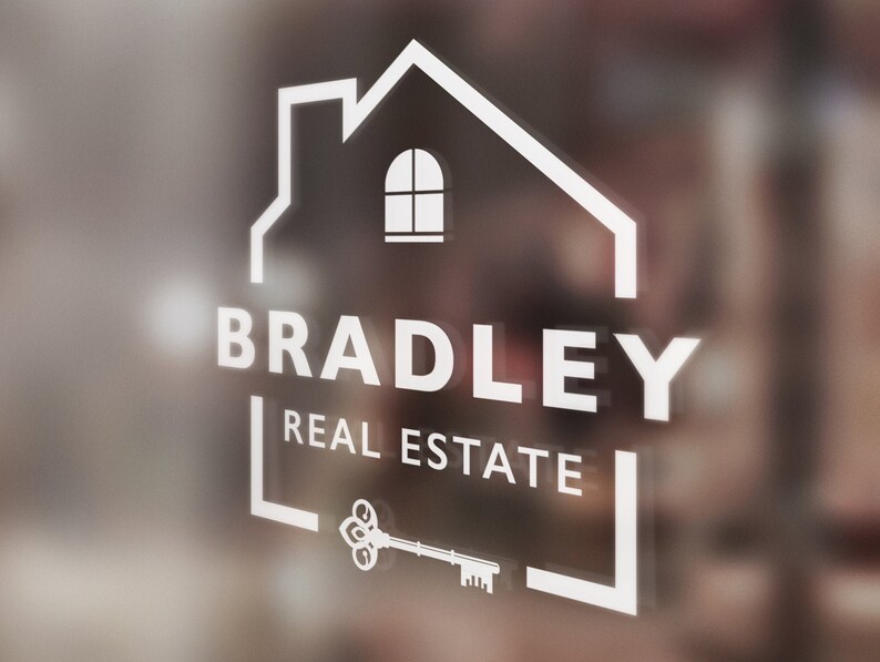 Real Estate Logo Design | Property Management Logo | Vintage Key Design | Realtor Logo Design | Professional Logo | Home Decor Logo Design