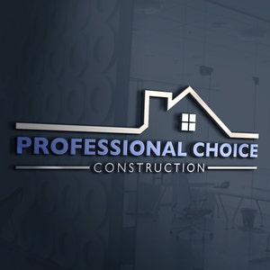 Construction Logo | Handyman Business Logo | Construction Company | Roofing Logo | House Maintenance Logo | Home Repair Logo | House Design