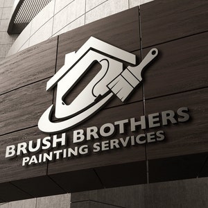 Painting Company Logo | Painting Services Logo | Handyman Services | Painting Logo | Painter Logo | Home Remodeling Logo | House Logo Design