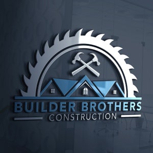 Diseño de logotipos, Reparaciones del hogar, Martillo, Construcción, Logotipo comercial, Diseño del hogar, Reparación del hogar, Remodelación, Decoración del hogar, Carpintero, Techador