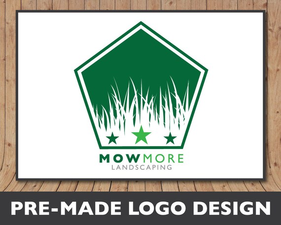 Lawn Care Logo Design Landscaping Logo Lawn Service Logo | Etsy