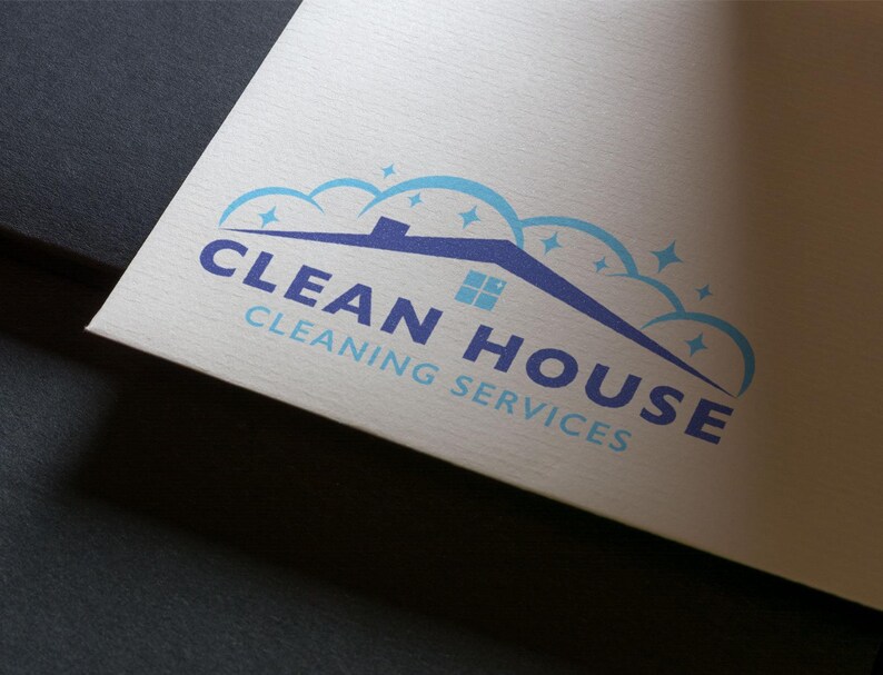 Cleaning Services Logo Design Cleaning Business Logo Housekeeping Logo