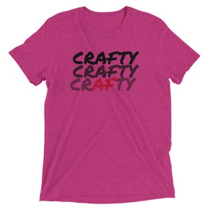 Crafty AF Tri-Blend Short Sleeve