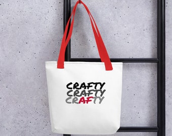 Crafty AF Tote bag