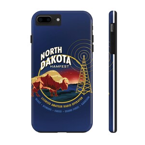 North Dakota Hamfest Tough Phone Case | Amateur Radio Gifts, Durable Protection, Unique Design, North Dakota Pride, Gift for Ham Operators