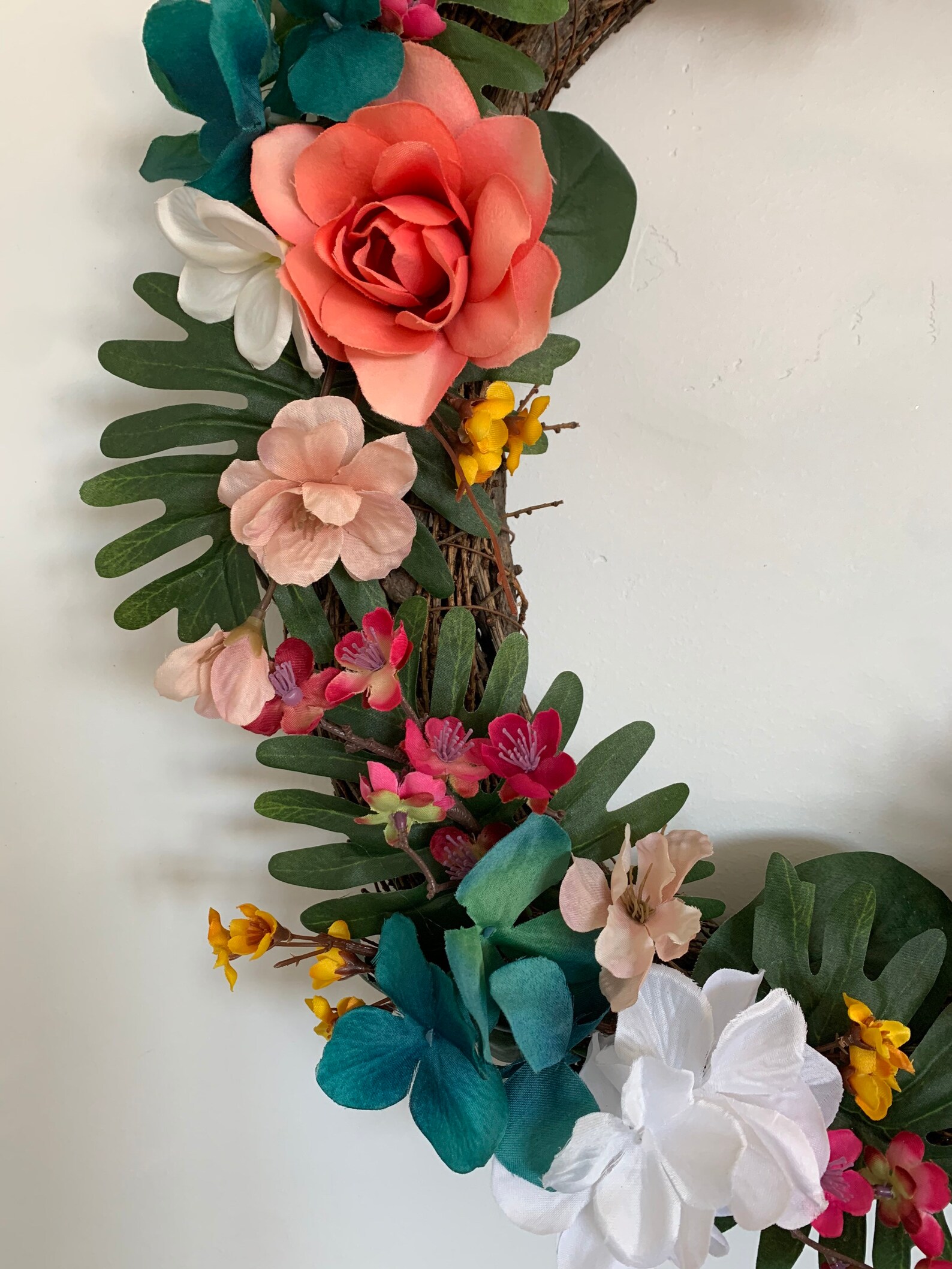 18 Tropical Oasis Wreath Etsy