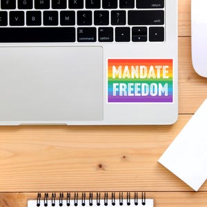 Mandate Freedom sticker