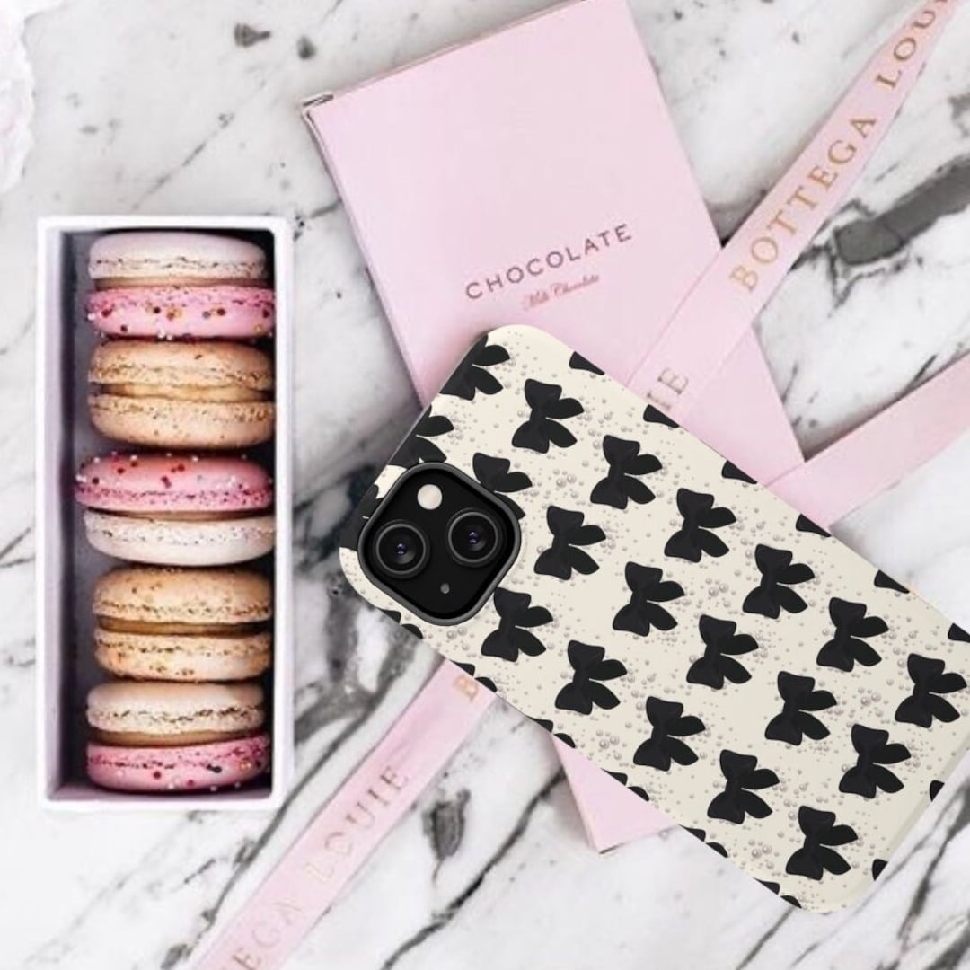 Coquette Phone Case, Black Balletcore, Dark Coquette Etsy
