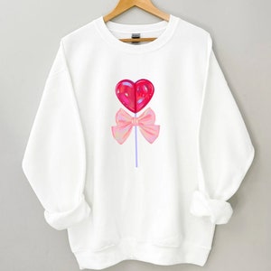 Coquette sweatshirt, Womens Valentines Day Sweatshirt, Womens Valentines Day Sweater, Valentines Day Shirt, Valentines Sweater
