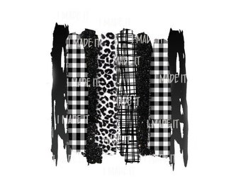 Paint Splatter Background | Black & White Background | Cheetah Print | Snow Leopard Print | Buffalo Plaid | Download