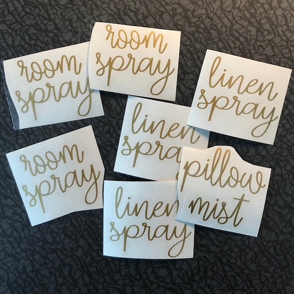 Room Spray Label - Etsy