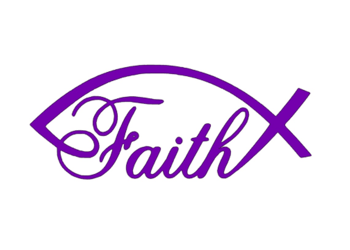Faith Vinyl Decal Sticker Decal Choose From Different Etsy