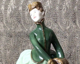 W46 Vintage Royal Doulton “Grace” Porcelain Ladies Figurine. HN 2318. Bone China, Made in England. Tracked tracked shipping.