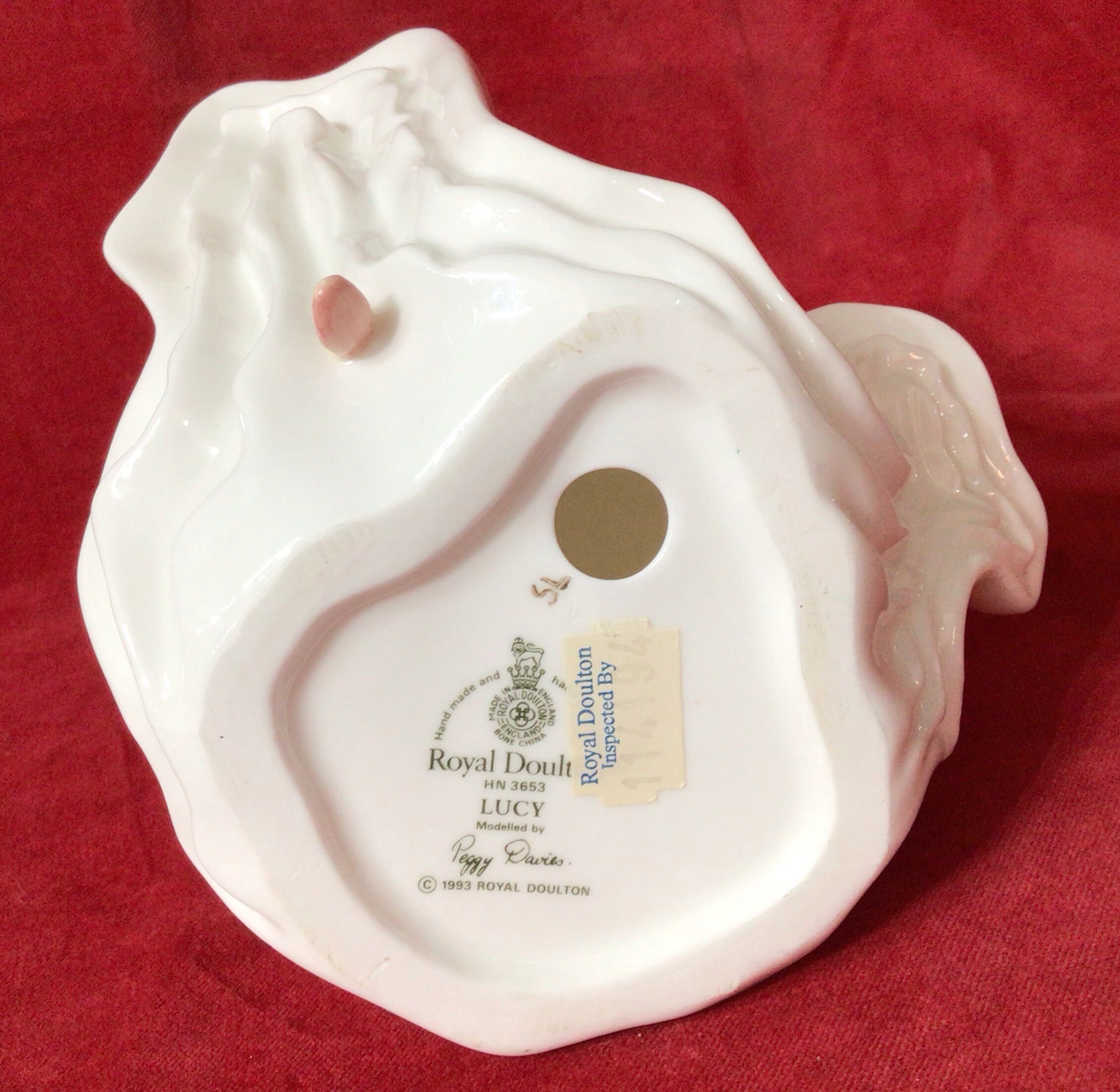 K4 Vintage Handmade Royal Doulton “ LUCY” Lady Figurine. H N