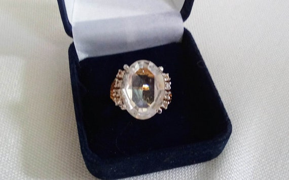 J29 Eyecatching Vintage Statement Pinky Ring (sma… - image 6