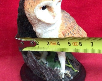 Country Artists フクロウ置物 1990年英国製 Barn Owl Country Artists フクロウ置物 1990年英国製 Barn Owl W92 Vintage
