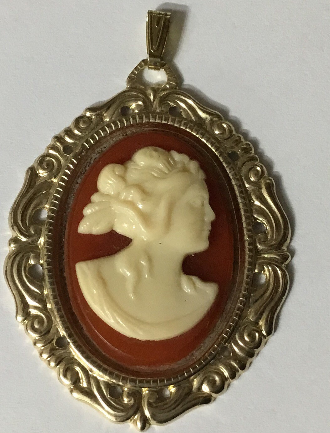 Cammeo Floreale Con Perle - - L'arte Della Gioielleria Made In Italy - Foto 12