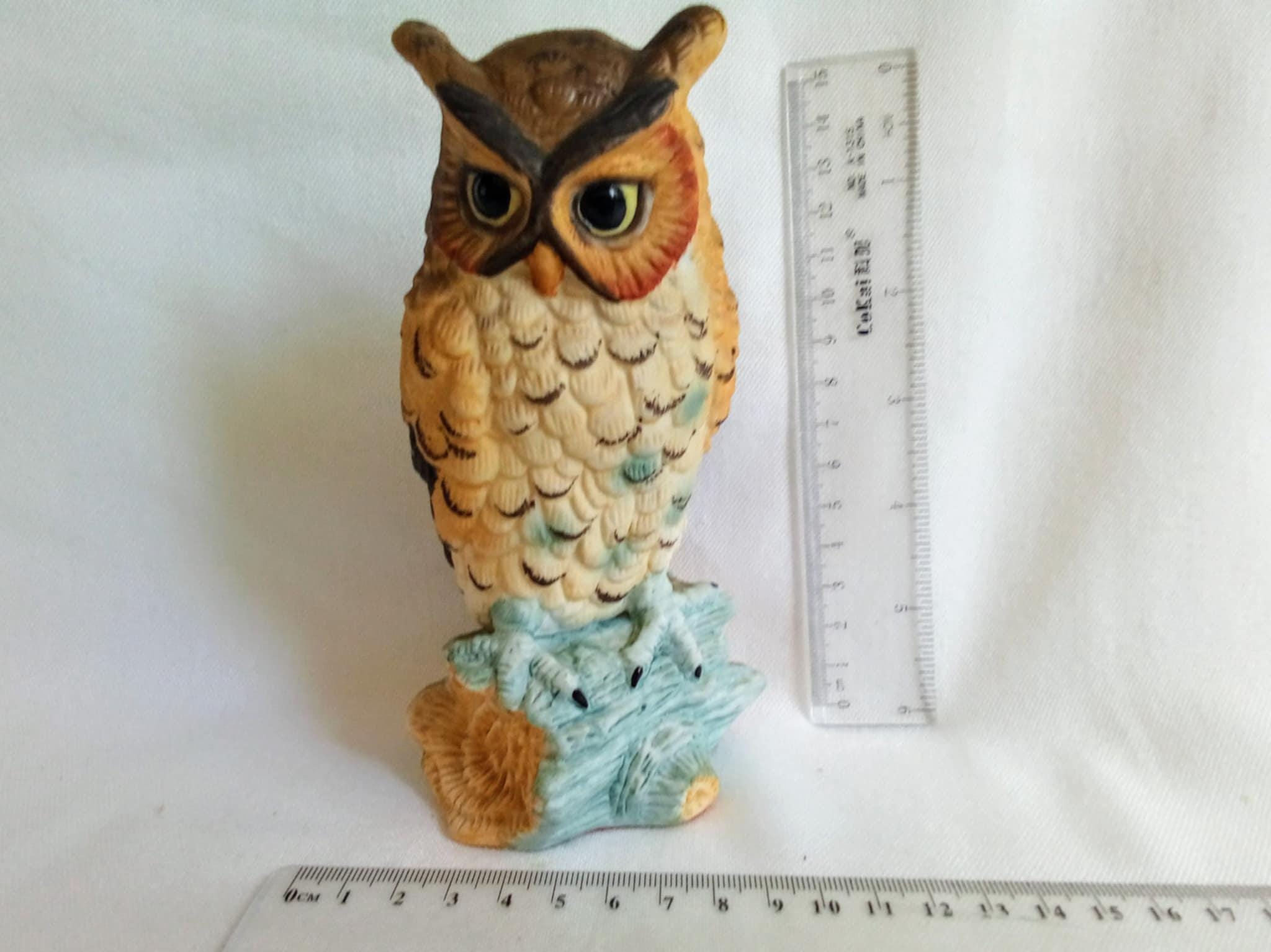 owl様 Esschert Design ZYCT815 Steampunk Owl in Flight Rocker