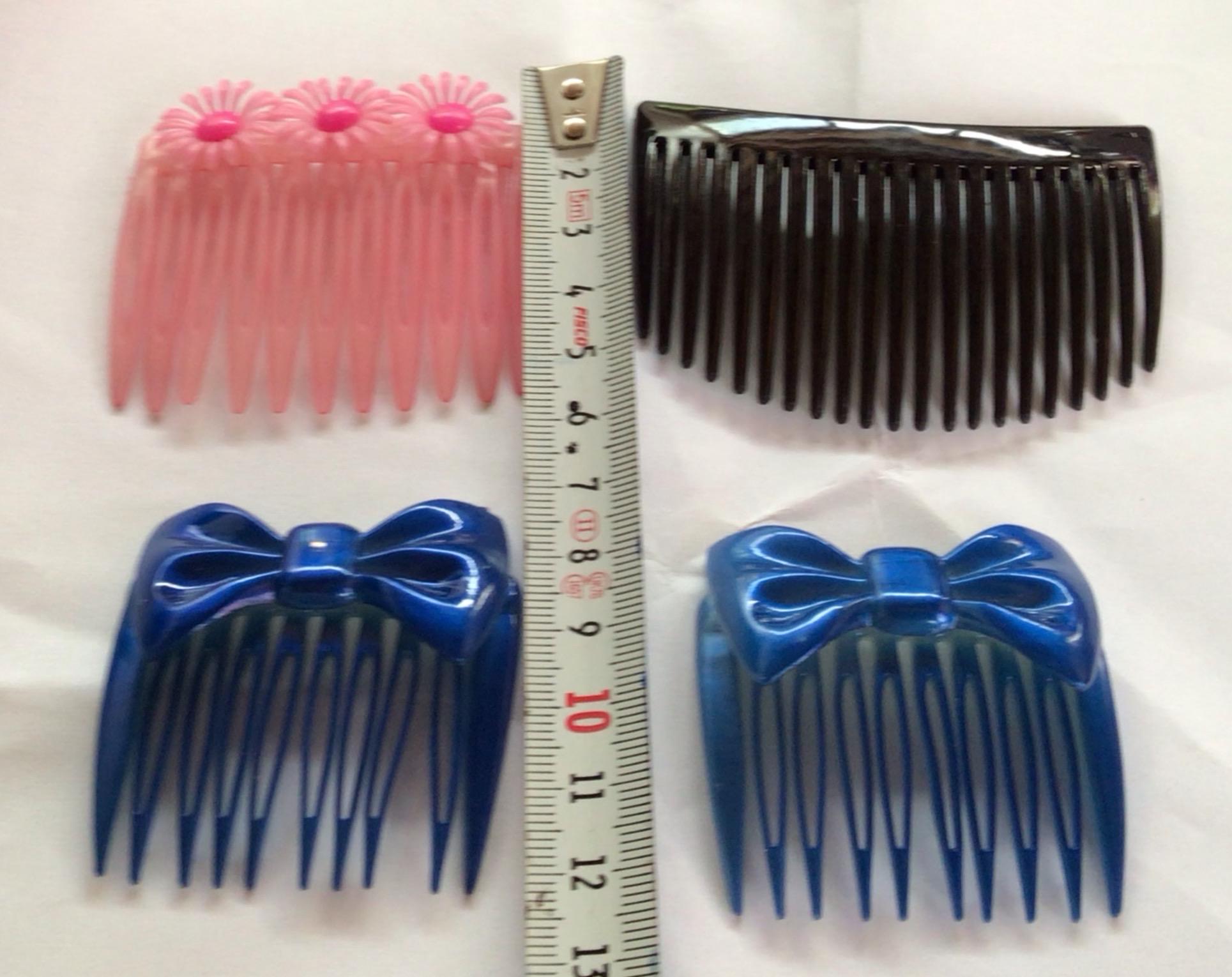 Vintage 1980s Hair Combs Bundle - Signed by France - Etsy display picture 1