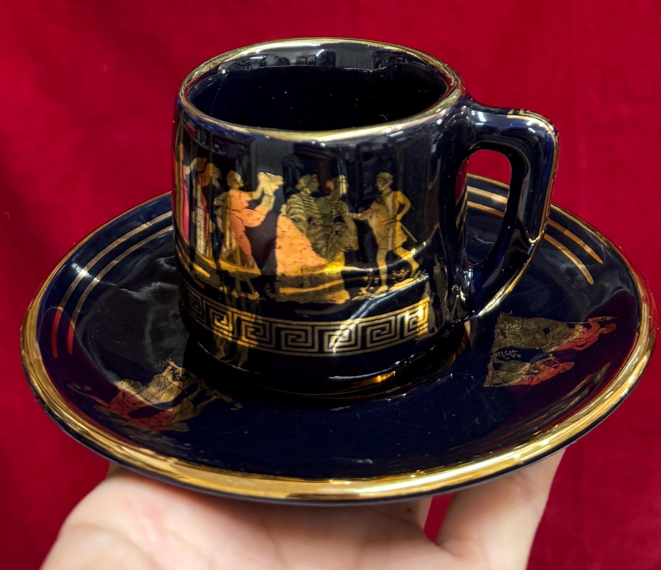 Greece 24k Gold Cups - Etsy