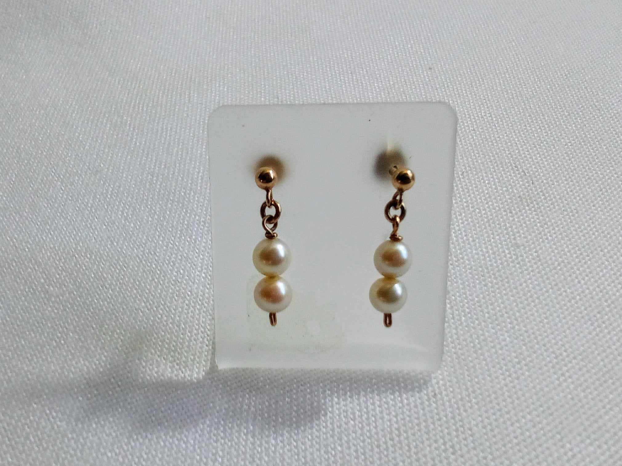 Pearl earrings/14 Gold Pearl Earrings/daily earrings/fashion earrings/AnniversaryGift/Wedding jewelry/Jewelry/jewelry Earrings/woman Jewelry