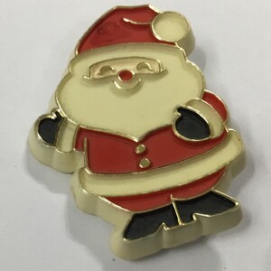 X18 Spilla da collezione Hallmark Cards Jolly Little Santa del 1981, in ottime condizioni vintage. Spedizione tracciata