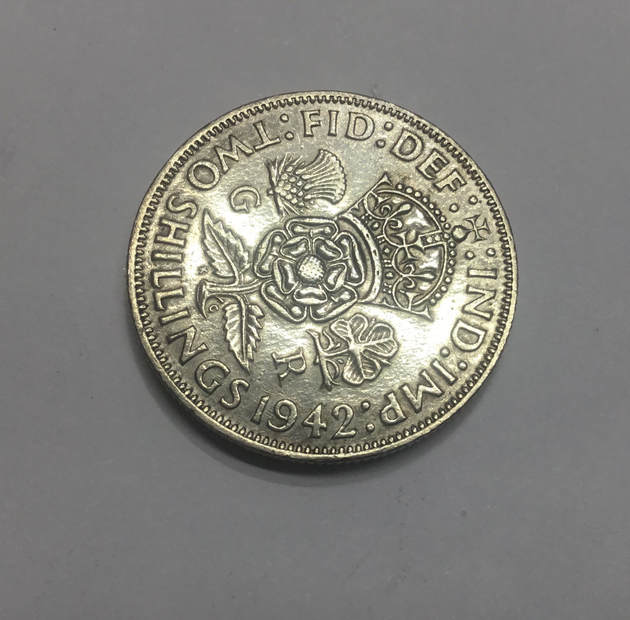 M3 Rare, 1942 Two Shillings, Florin, British Coin. in Very Nice Condition.  Tracked Shipping - Etsy