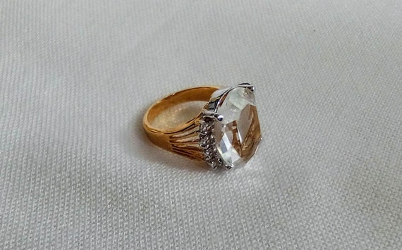 J29 Eyecatching Vintage Statement Pinky Ring (sma… - image 7