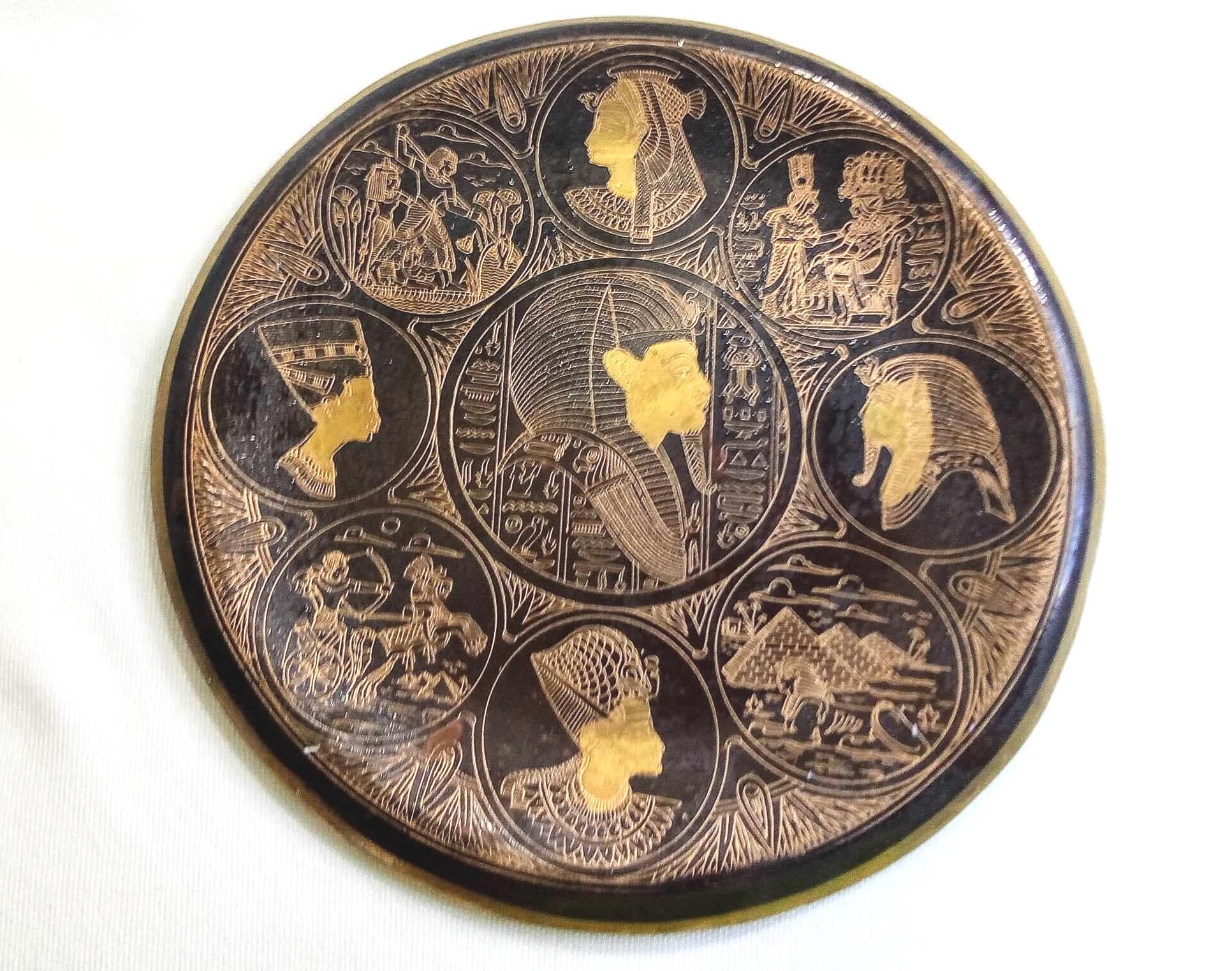 Egypt souvenir plate - Etsy 日本