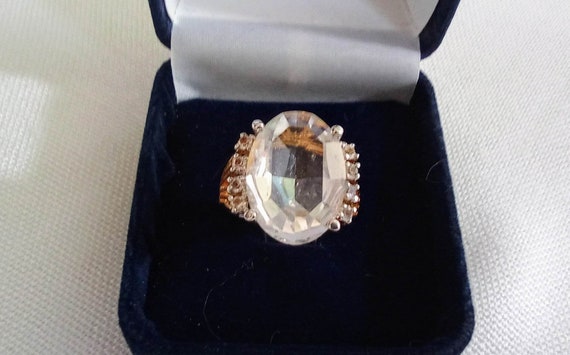 J29 Eyecatching Vintage Statement Pinky Ring (sma… - image 3