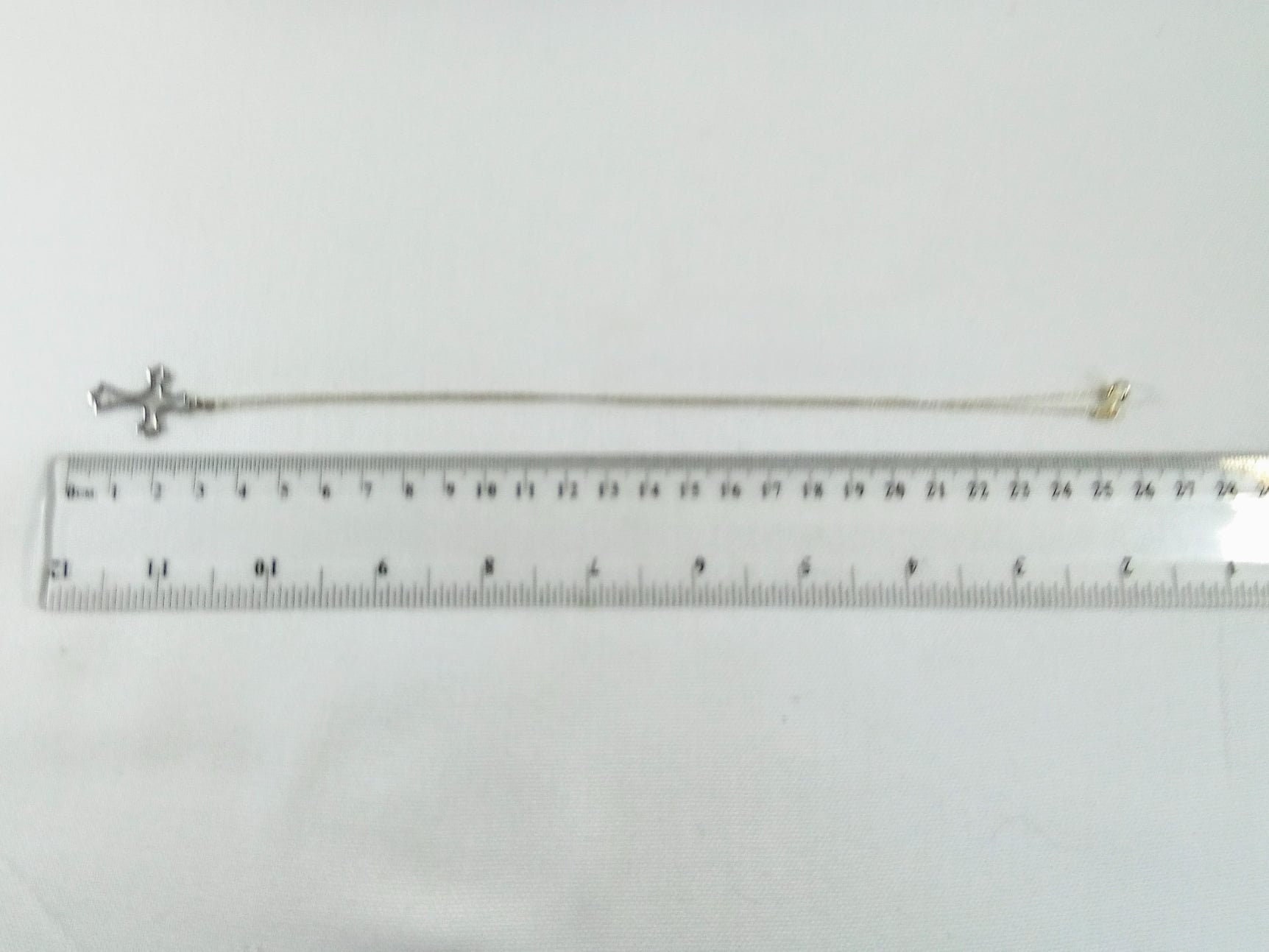 ジェイ・エイブラハムコネクション　新品未開封 JP1113 Vintage Silver 925 Cross and Chain. Hallmarked