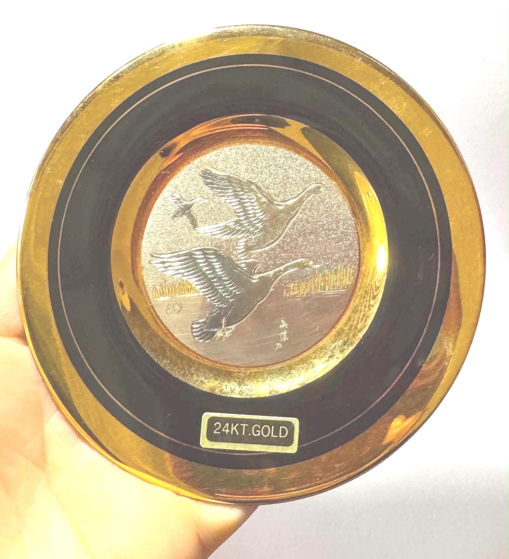 24kt Japan Plate - Etsy 24kt Japan Plate - Etsy