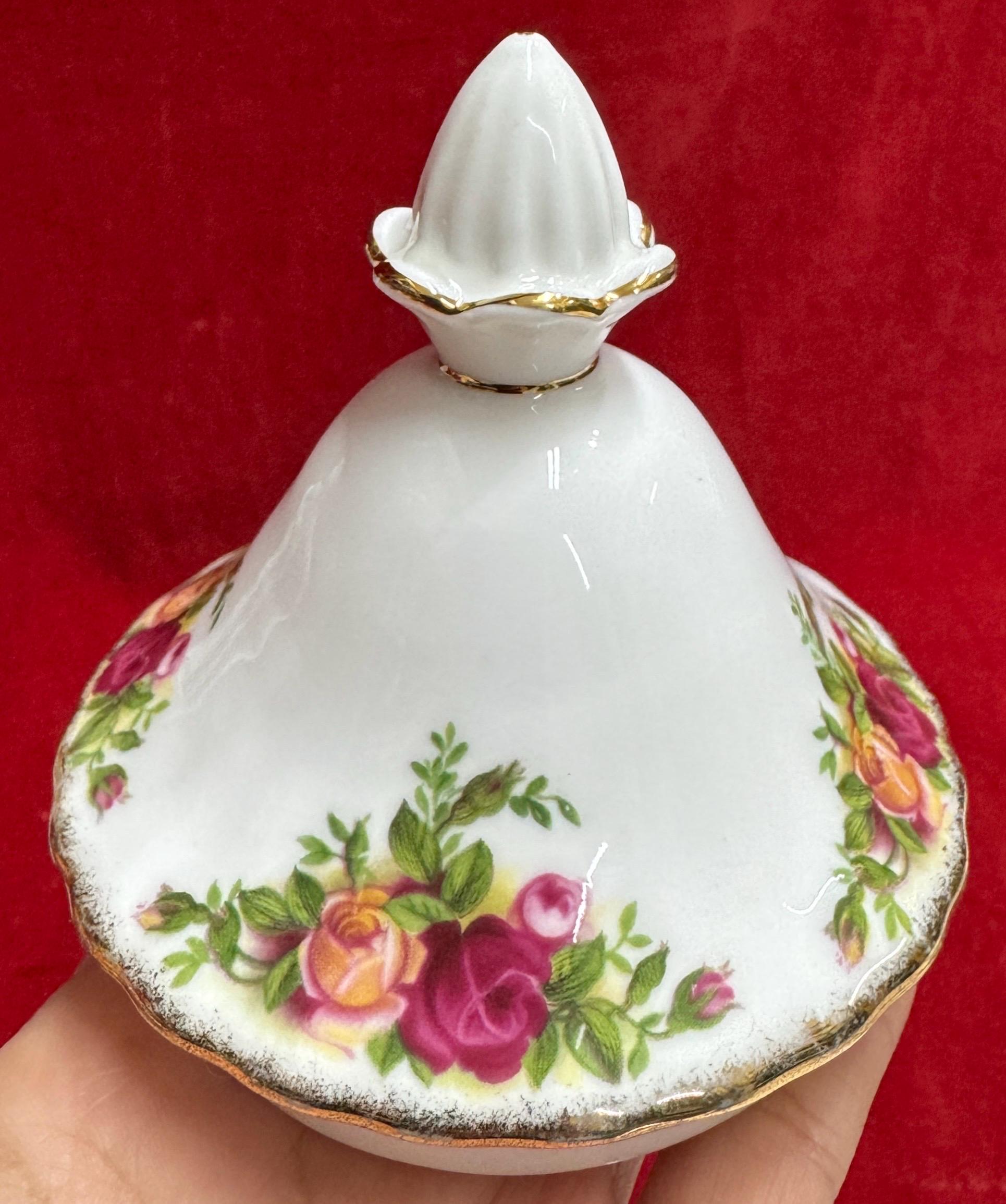 Z222a Vintage Royal Albert Old Country Roses Replacement Lid for