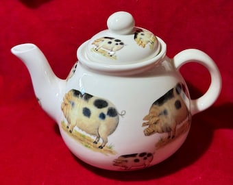 W88a Vintage James Dean Pottery Porcelain Small TeaPot. Bone China, Made in England.Tracked Shipping.