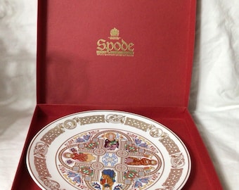 Vintage Spode Celtic Design - the Kells Plate - Etsy Israel