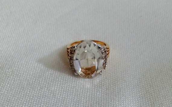 J29 Eyecatching Vintage Statement Pinky Ring (sma… - image 5