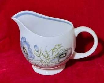 W90a Vintage Susie Cooper Glen Mist Porzellan Milchkännchen.Bone China, Made in England. Versicherter Versand.