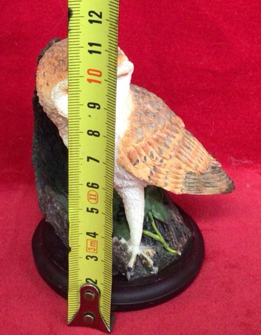 W92 Vintage Hand Painted the Country Bird Collection “ the Barn
