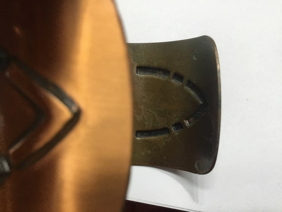 E3 Vintage adjustable solid copper Native America… - image 10