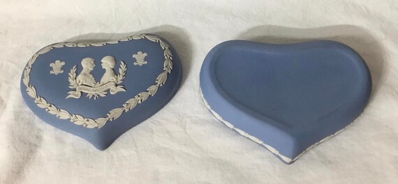 K86 Vintage Blue Jasperware by Wedgwood  Princess… - image 4