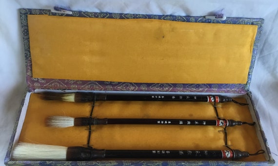 Boxed Set Of Calligraphy Brushes Boxed Set Of Calligraphy Brushes