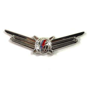 David Bowie Starship Wings Pin Enamel Pin Custom Lapel