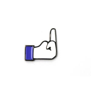 The F' Your Likes Pin - Streetwear Lapel Music Festival Trippy