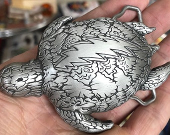 turtle belt buckle