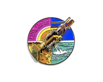 Pink Floyd WYWH Spinner hat Pin - Music Pin, Hat Pin, Pin, Lapel Pin, David Bowie Pin, Cool Pin, Funny Pin, Enamel Pin, Meme Pin