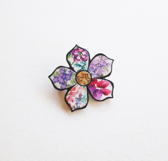 flower brooch