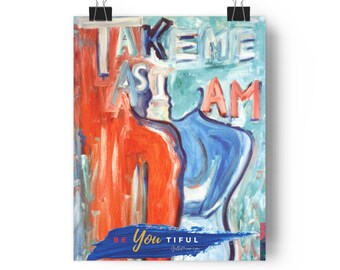 Take Me As I Am Wall Art Print by Gilli Moon